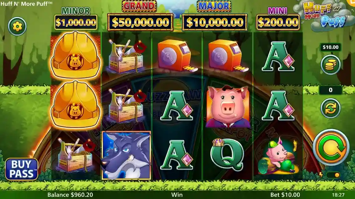 Play Huff N' More Puff Slot for Real Money